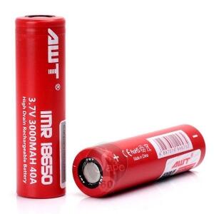 باتری 18650 لیتیوم یون ای دبلیو تی AWT 3000mAh